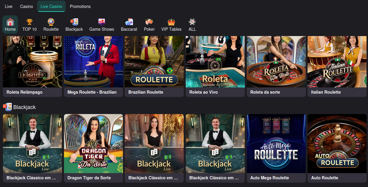 Live Dealer Games
